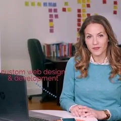Woman at desk