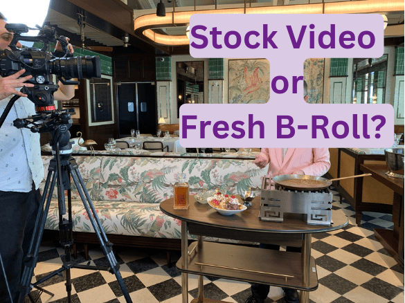 Stock Video vs Company-Captured video? Plum Productions